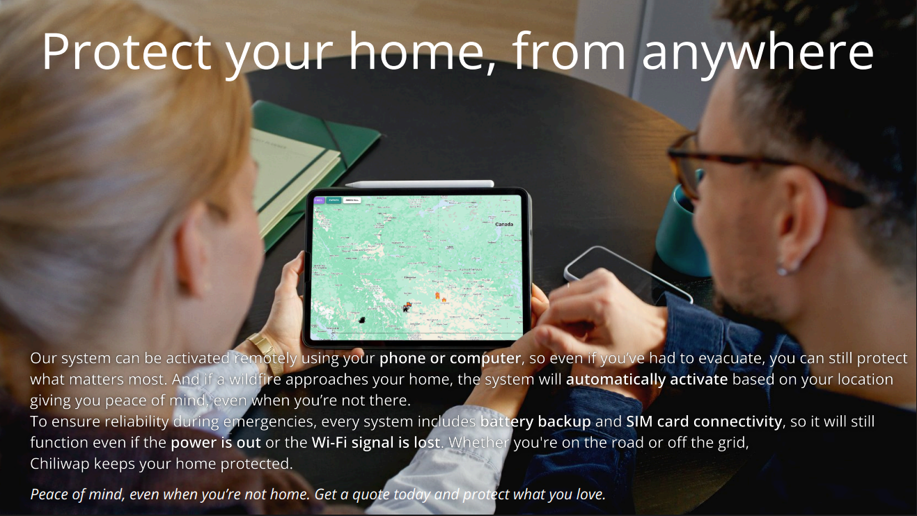 Protect your home, from anywhere