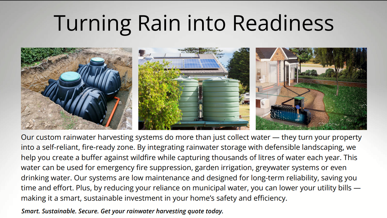 Turning Rain into Readiness